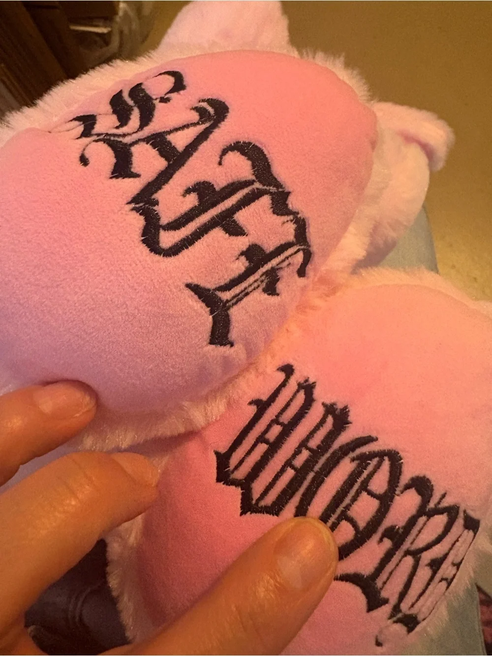 {NEW} WidowxDolls Kill Pink Plush Bunny Backpack